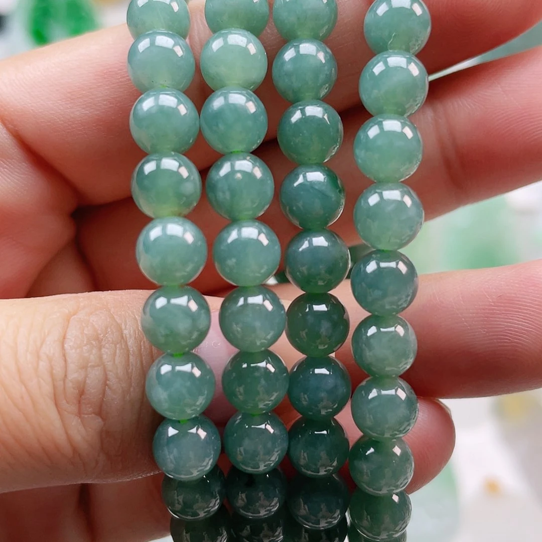 翡翠颈饰未镶嵌珠链