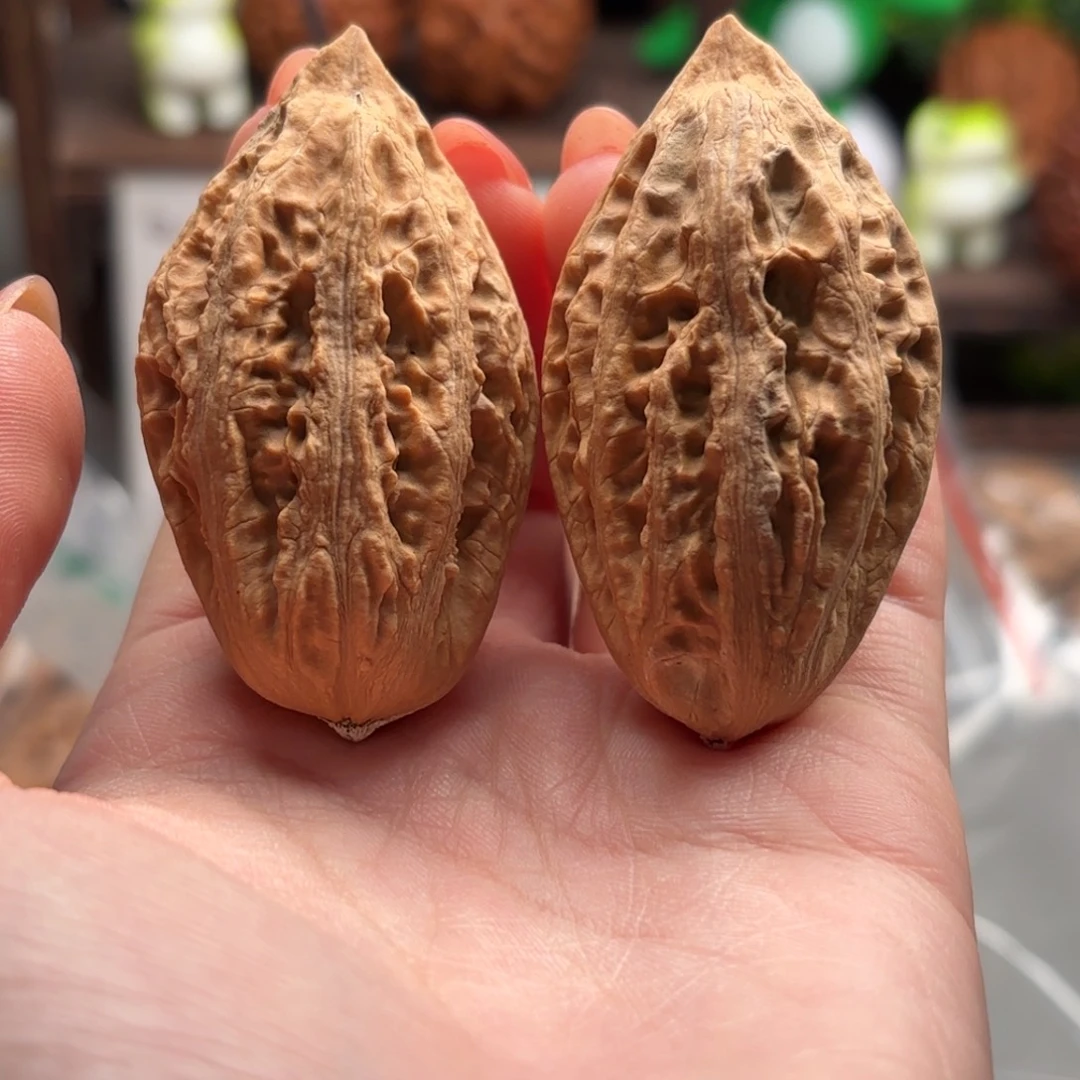 把件文玩核桃小蛙花皮76