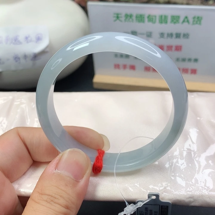未镶嵌手镯翡翠5455