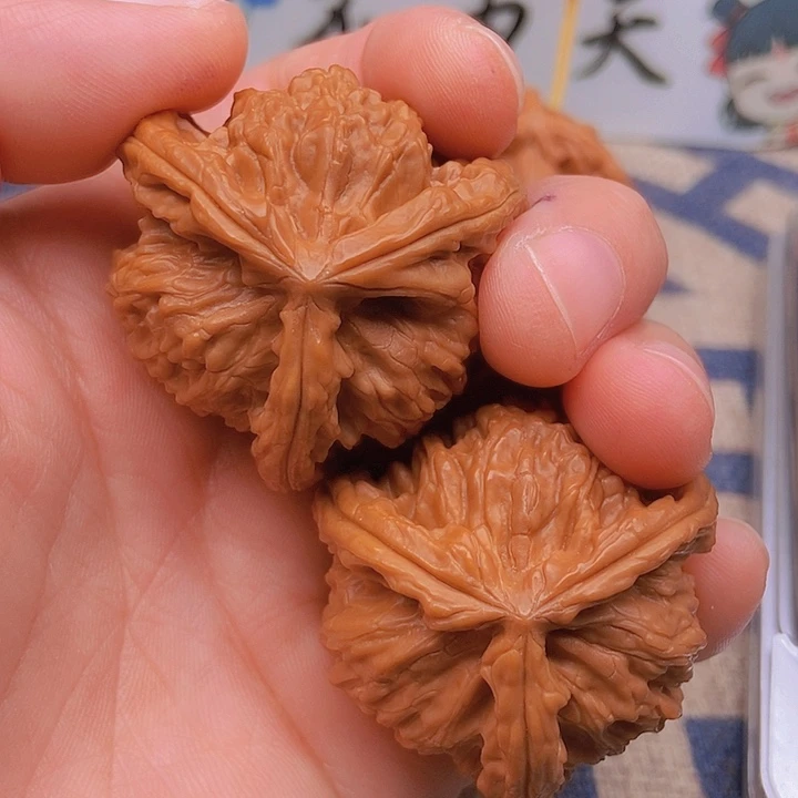 吊坠文玩核桃涛三棱