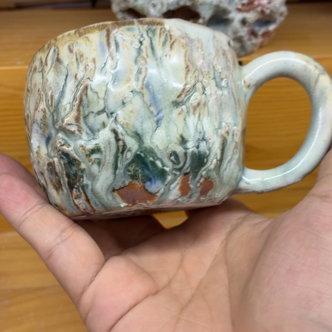 陶园柴烧精品高货389打磨