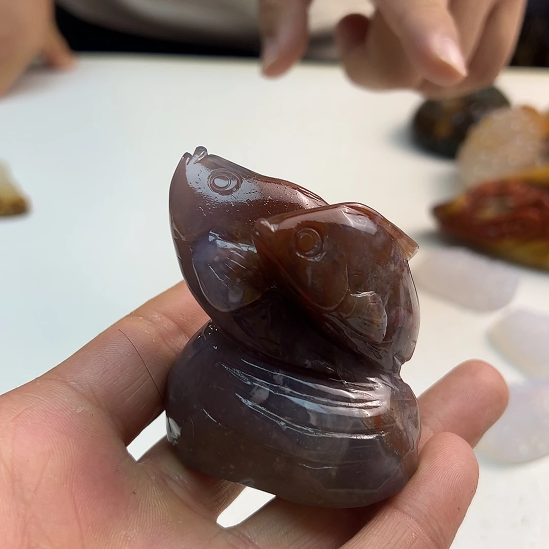 玛瑙/玉髓合金颈饰