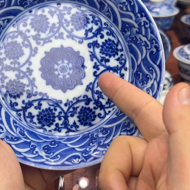 白***鸟陶摆件景德镇陶瓷