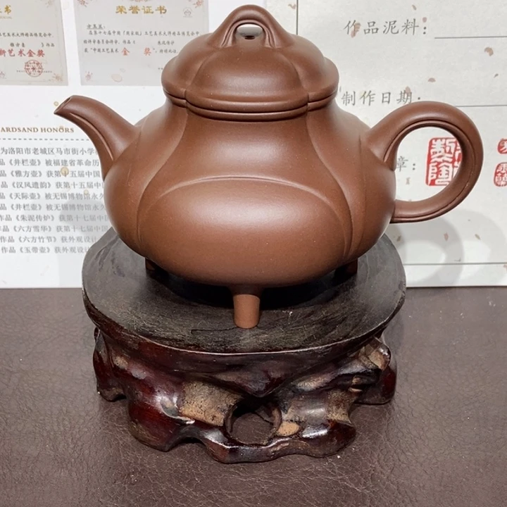 冬***阳茶壶紫砂240容量宜兴紫砂