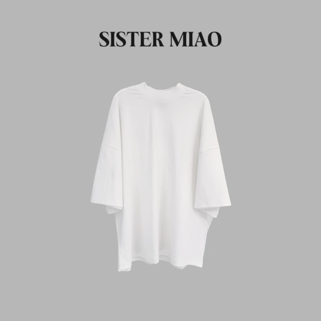 SISTER MIAO•纯色百搭宽松短袖
