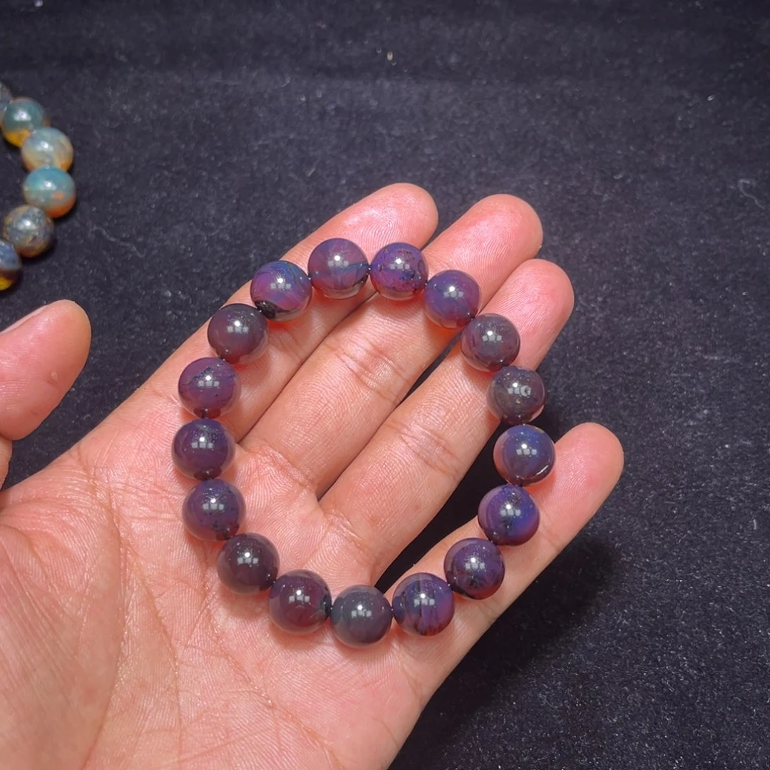 未镶嵌琥珀手链缅甸琥珀86