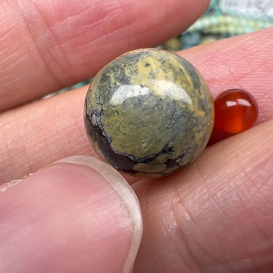 南红玛瑙配饰未镶嵌卡12.4