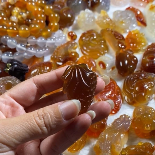 未镶嵌玛瑙吊坠玛瑙/玉髓