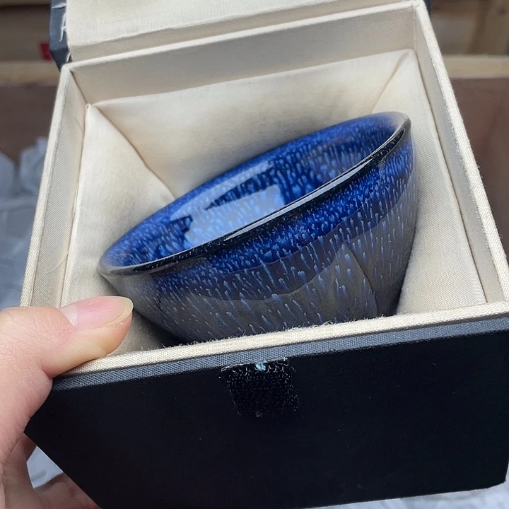 茶盏流星羽束口配礼盒