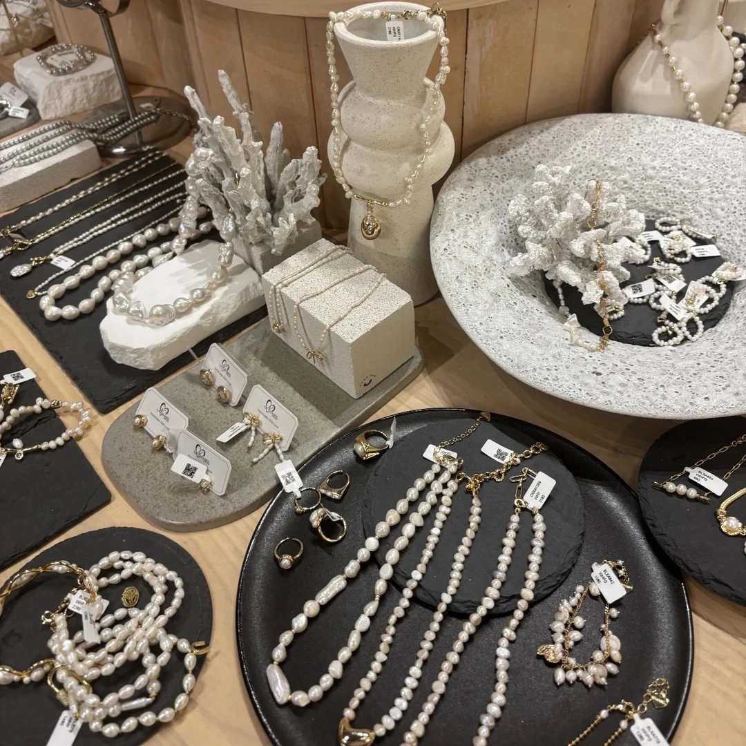 钛钢仿珍珠项链 森屿不掉色饰品