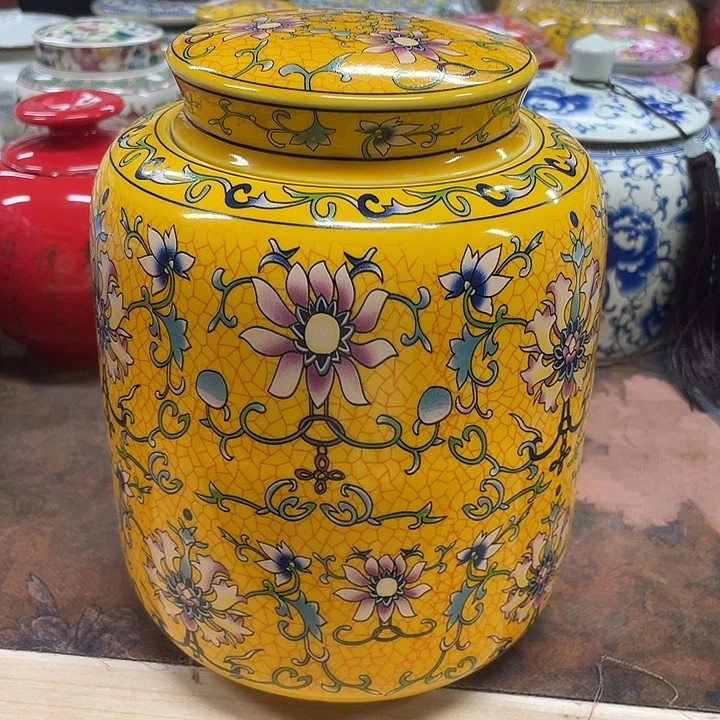 陶瓷罐茶叶罐密封罐储物罐