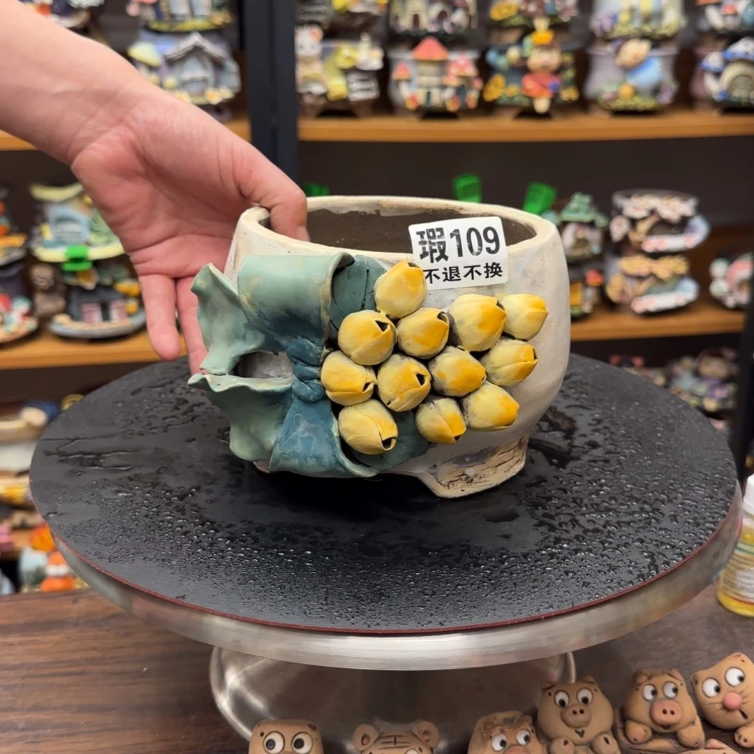 【闪购商品】粗陶手捏