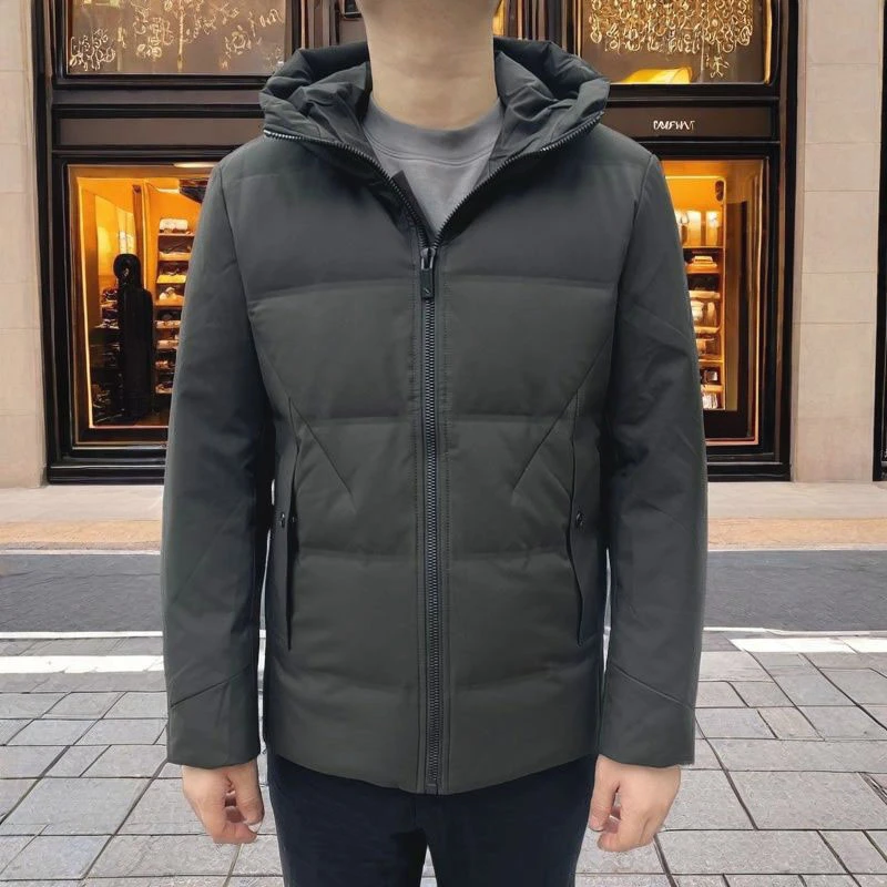 86292V意大利箭家短款二代羽绒服白鸭绒男保暖冬季新款羽绒外套