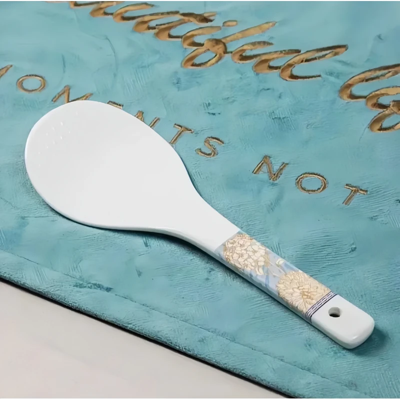 景德镇陶瓷饭勺电饭锅用家用干净卫生防霉防毒易清洗无味