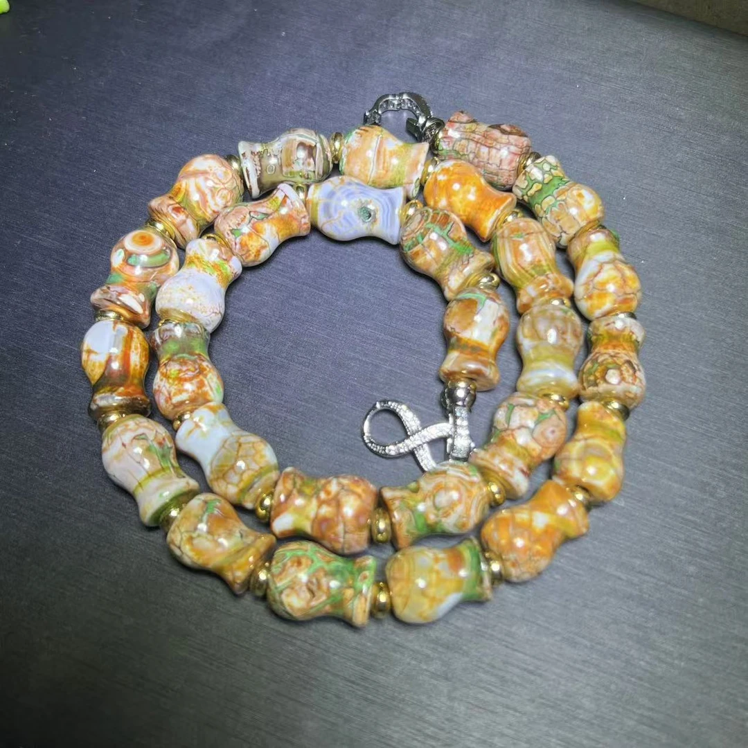 S7719卡12x16左右-长石玛瑙项链