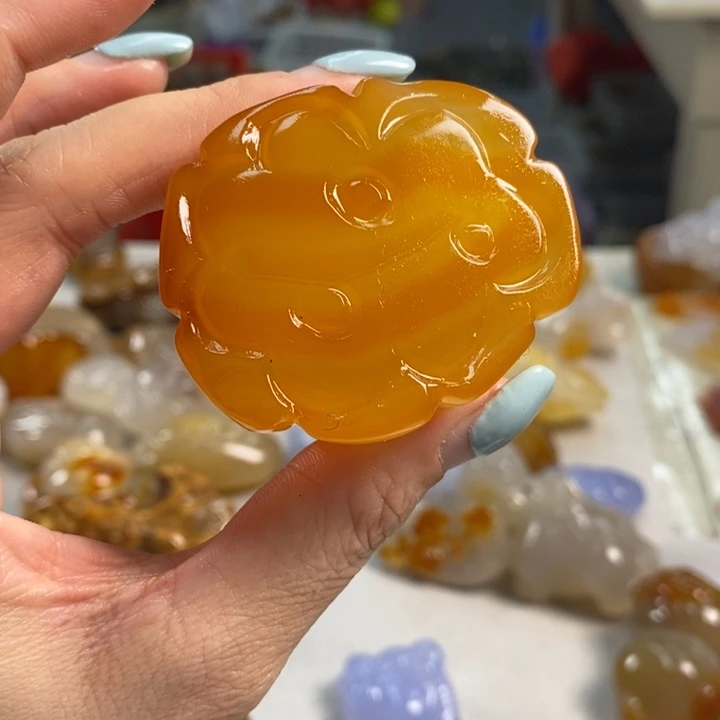 玛瑙/玉髓吊坠(不含链)未镶嵌