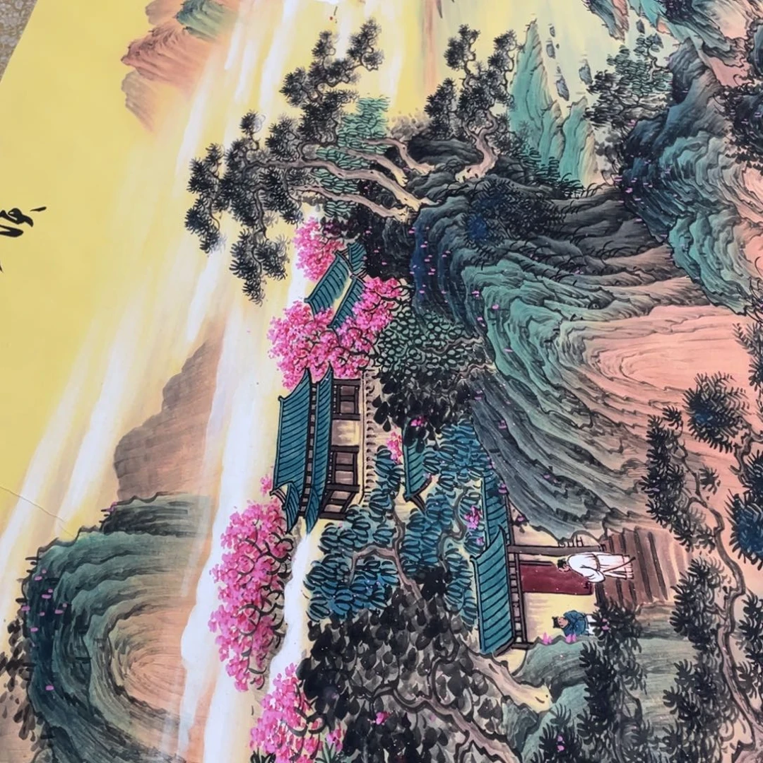 国画老师手笔手绘作品w
