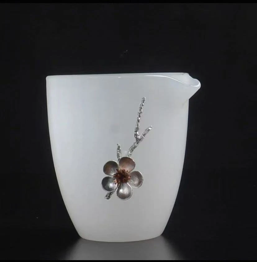 银梅花磨砂玻璃公道-ZH484（众）