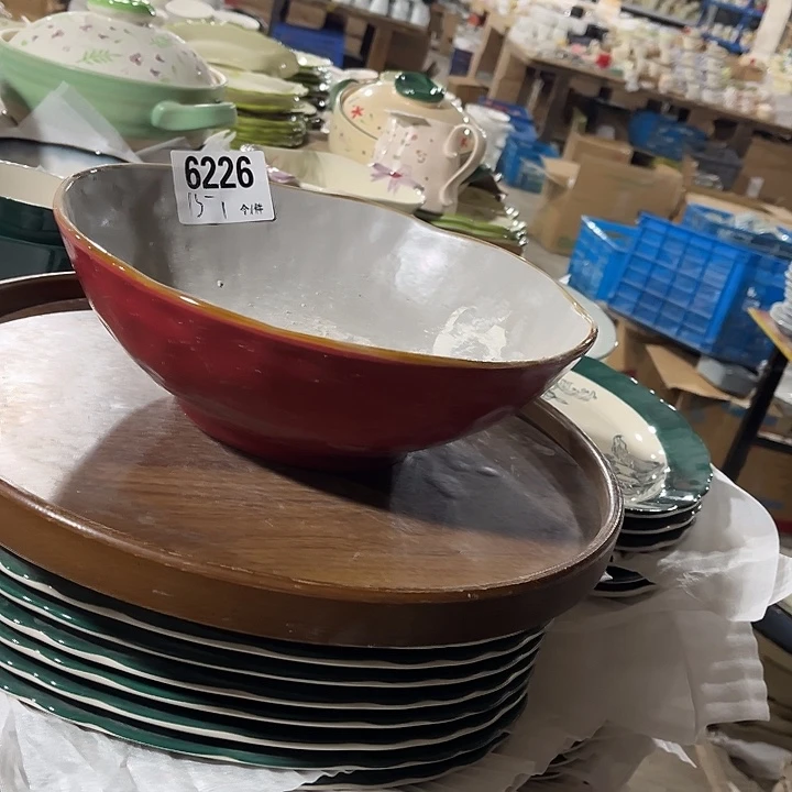 瓷微瑕外贸餐具6226