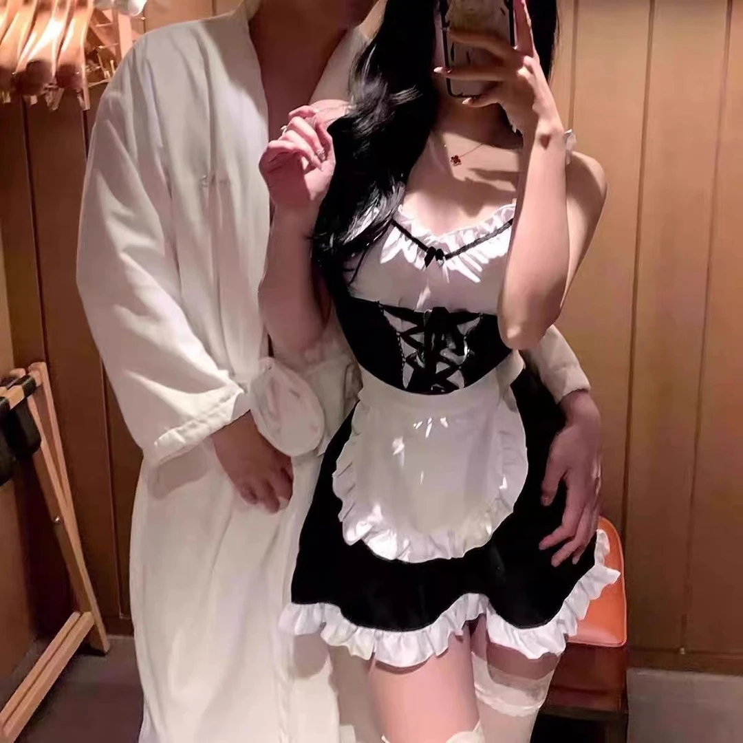 学院风女仆服装纯欲制服套装清纯少女jk学生水手服女连体撕服免脱
