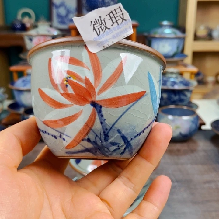 瓷片手工制作工艺精湛等特点