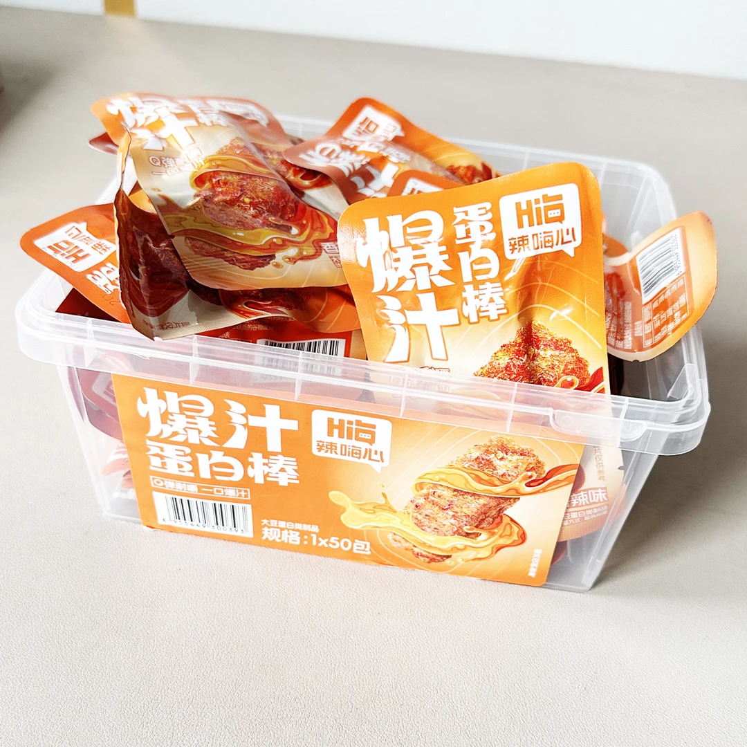 香辣爆汁蛋白棒 （2个MJ=1包）