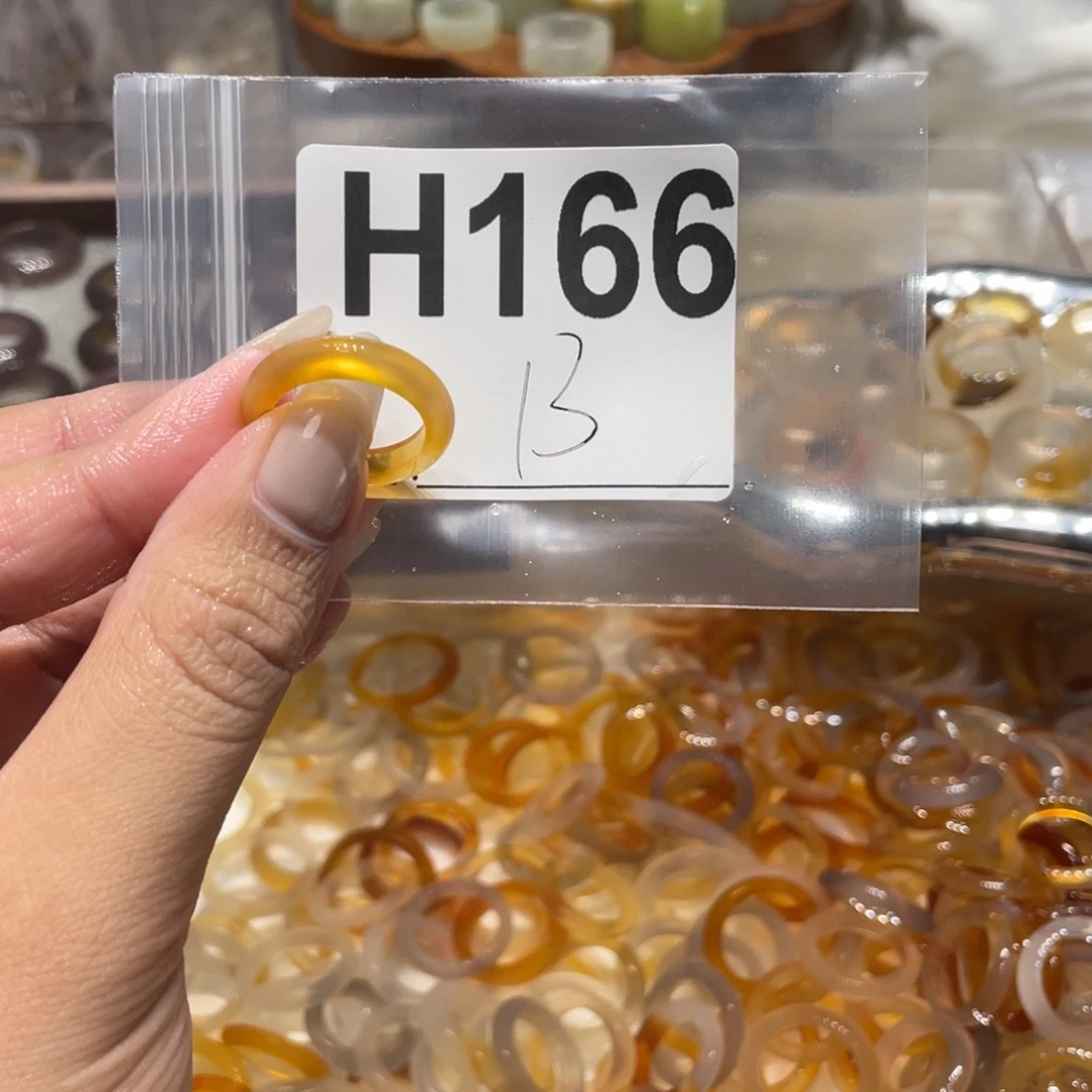 玛瑙/玉髓未镶嵌戒指166