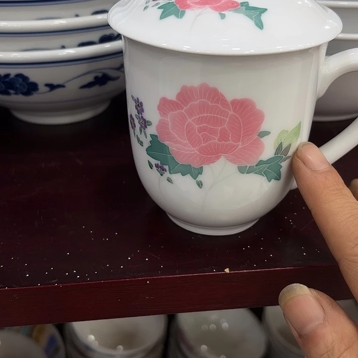 350毫升容量手绘杯子杯子