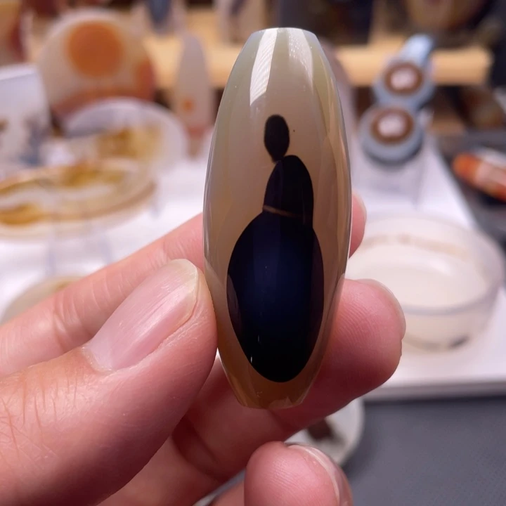 玛瑙/玉髓未镶嵌吊坠(不含链)