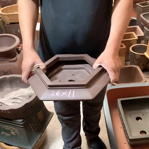 花盆紫砂手工制作