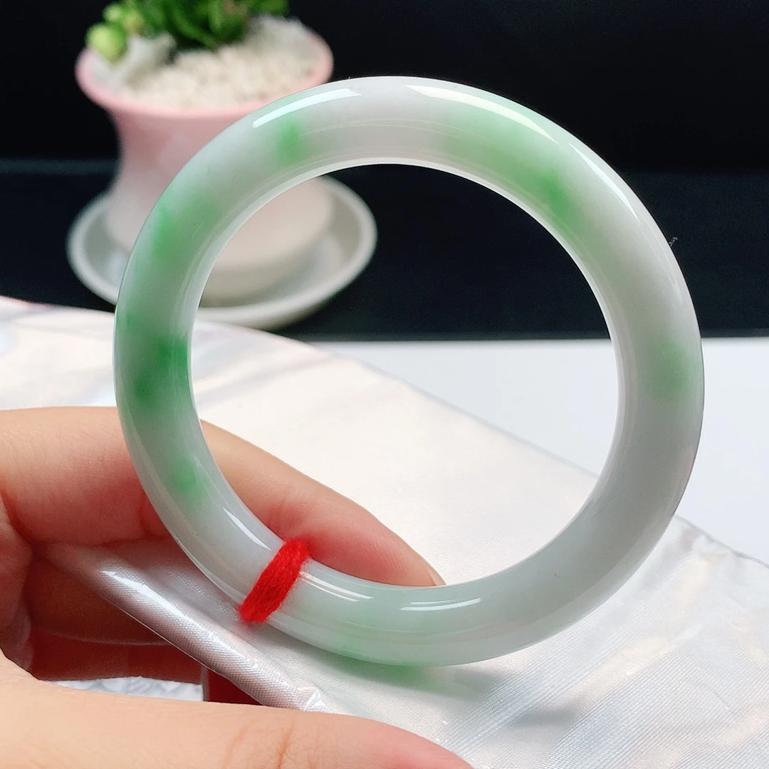 翡翠未镶嵌手镯1457