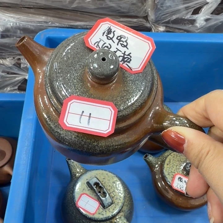 紫砂茶壶宜兴原矿底槽青