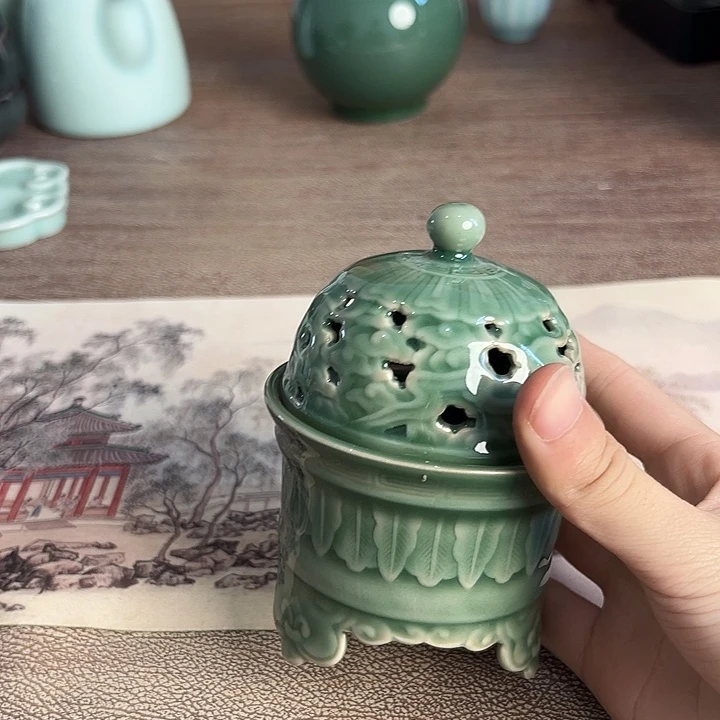 小米茶器龙泉青瓷