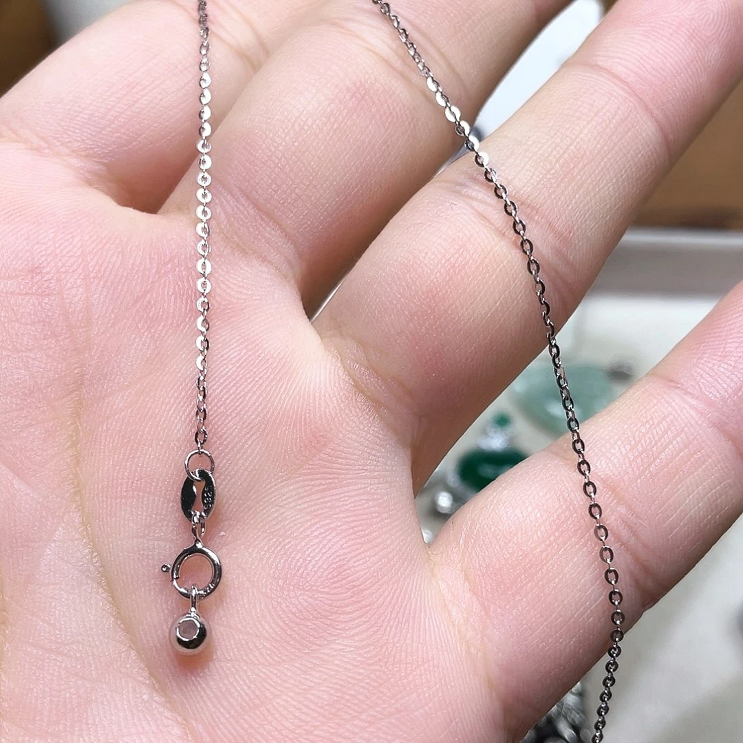 吊坠925银锆石针式闪0