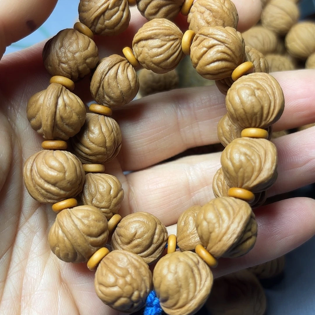 桃核吊坠?*一秦岭龙文野生核手串