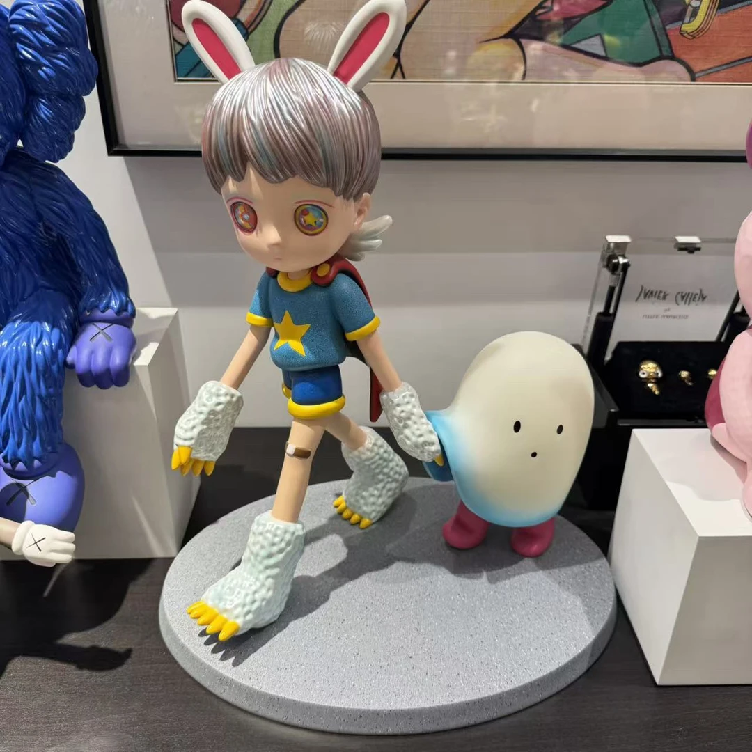 下田光 雕塑 可亮灯 高40cm