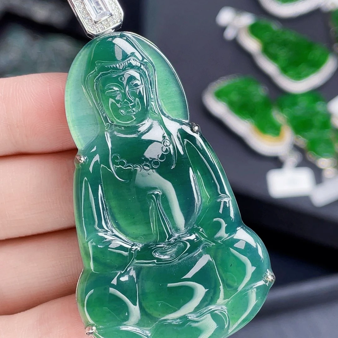 翡翠吊坠(不含链)未镶嵌