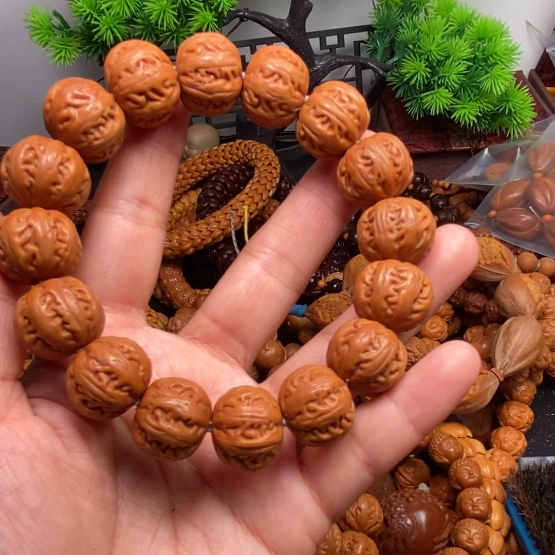 菩提籽类橄榄猴头核桃手串手链项链