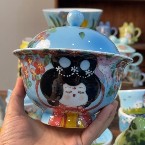 炉景德镇釉下手绘陶瓷