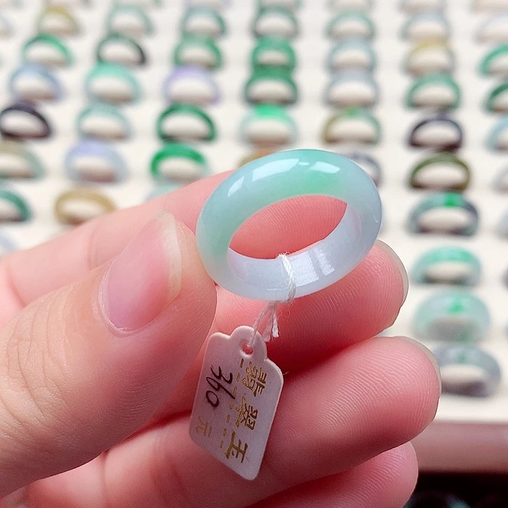 未镶嵌戒指翡翠11/12号