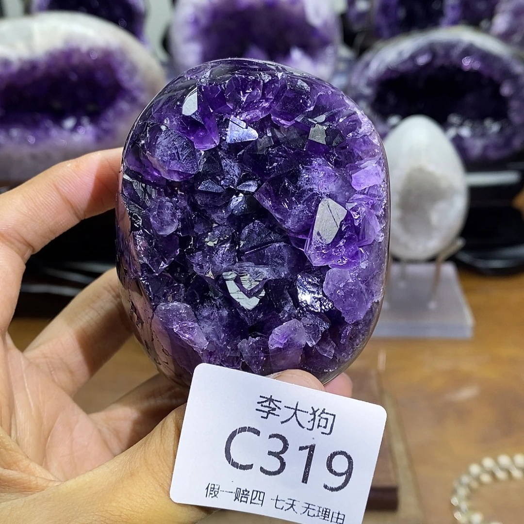 大型摆件（非配饰）紫晶未镶嵌