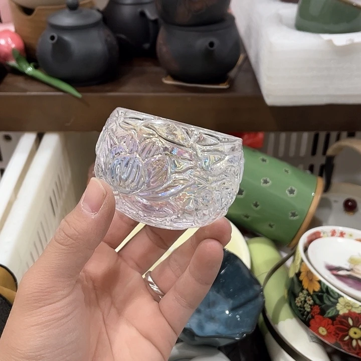 陶瓷茶具全部清清完回家过年