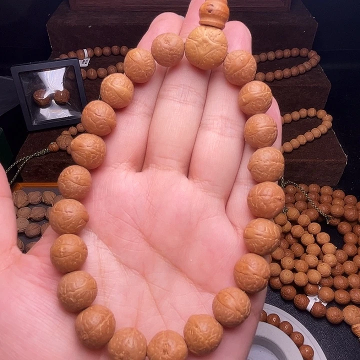 凤眼菩提把件12.5mm铁籽