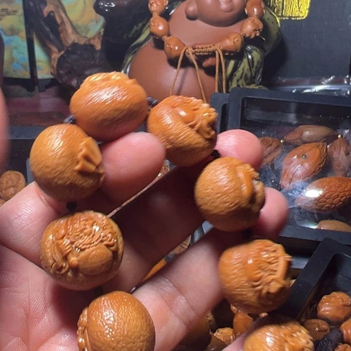 橄榄核手串/手链再****?橘皮钟馗