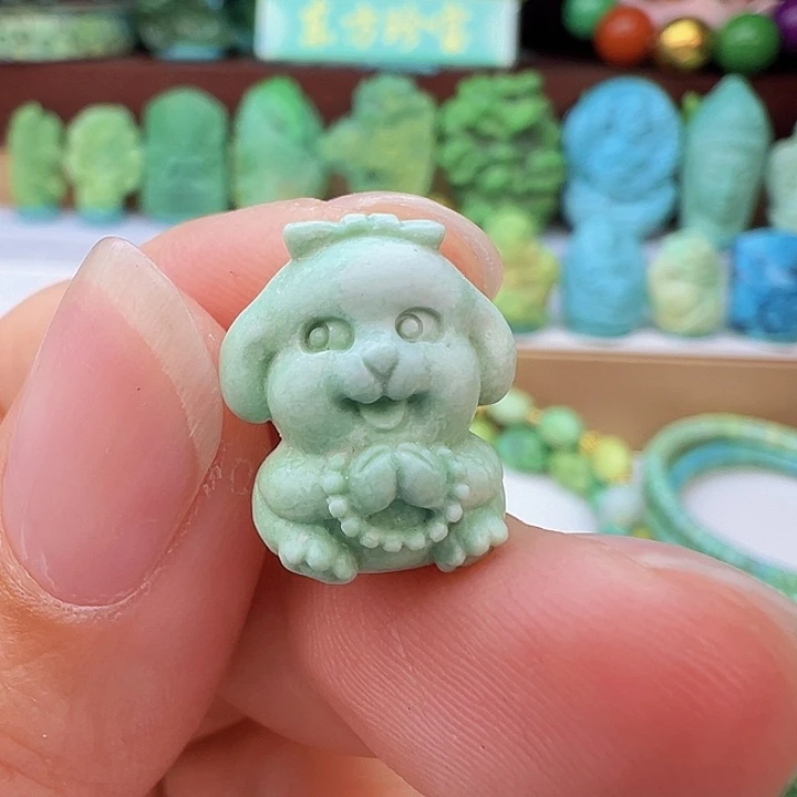 未镶嵌绿松石项链