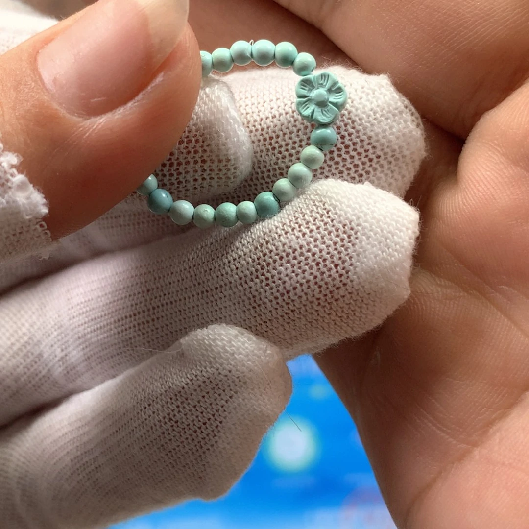 绿松石未镶嵌挂件