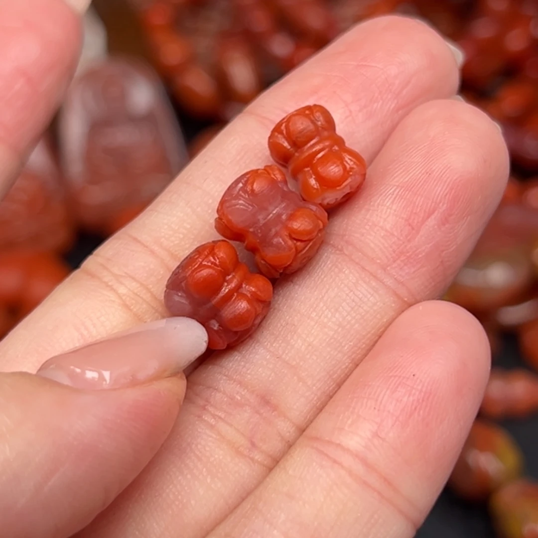 南红玛瑙未镶嵌吊坠(不含链)