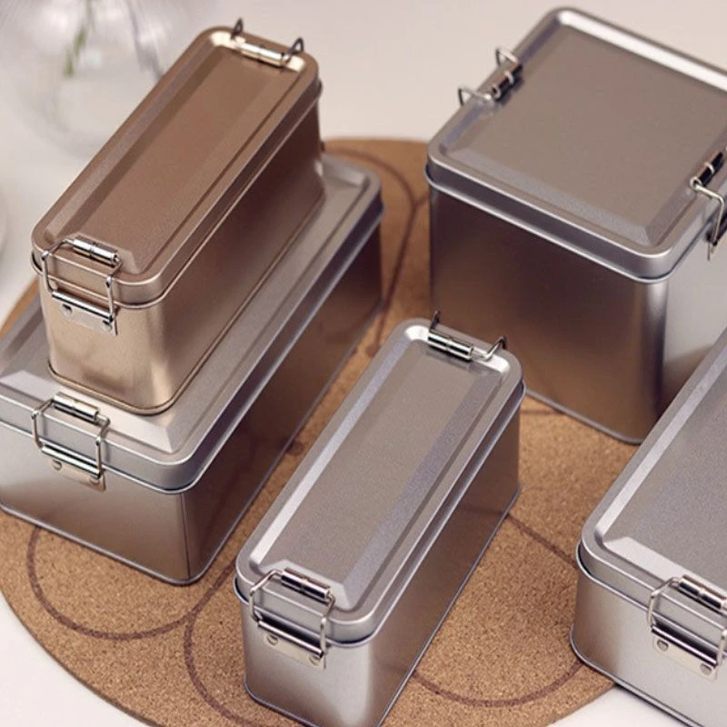 加厚款马口铁盒耐高温防氧食品级空盒子多用途收纳盒