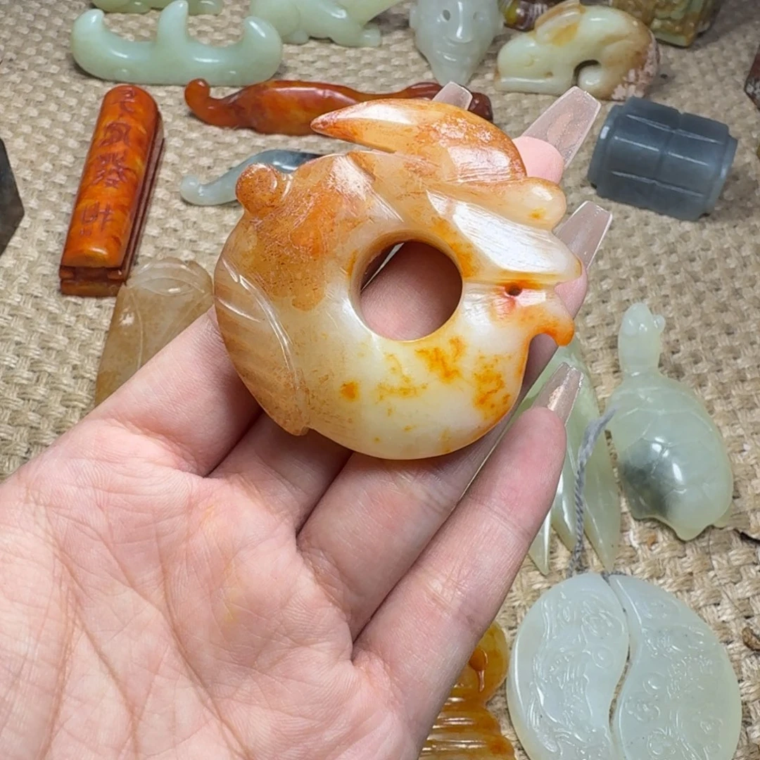 白玉菩提吊坠挂件