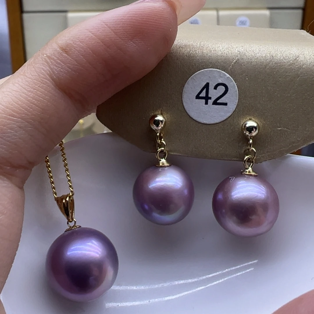 吊坠(赠链)18K金镶嵌淡水珍珠